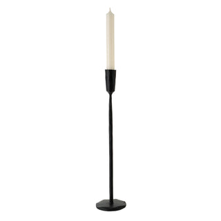 Luna Forged Candlestick Black - Large