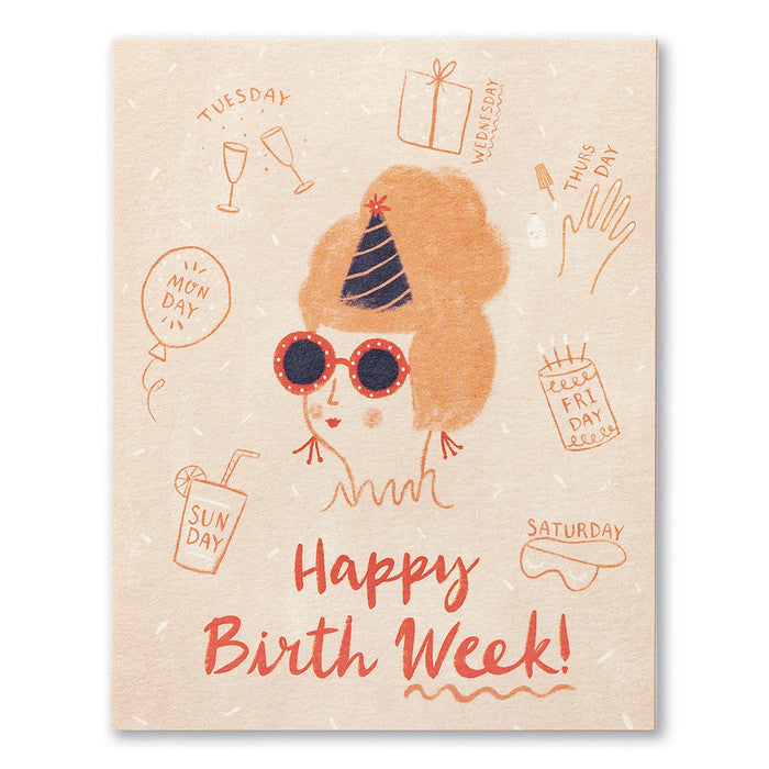 Compendium Happy Birth Week! Birthday Card