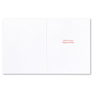 Compendium To Keep The Heart Unwrinkled, To Be Hopeful, Kindly, Cheerful... Birthday Card