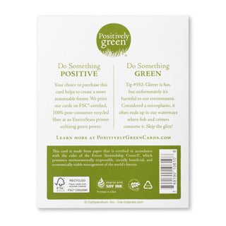 Compendium Everything Is Made Out Of Magic Birthday Card