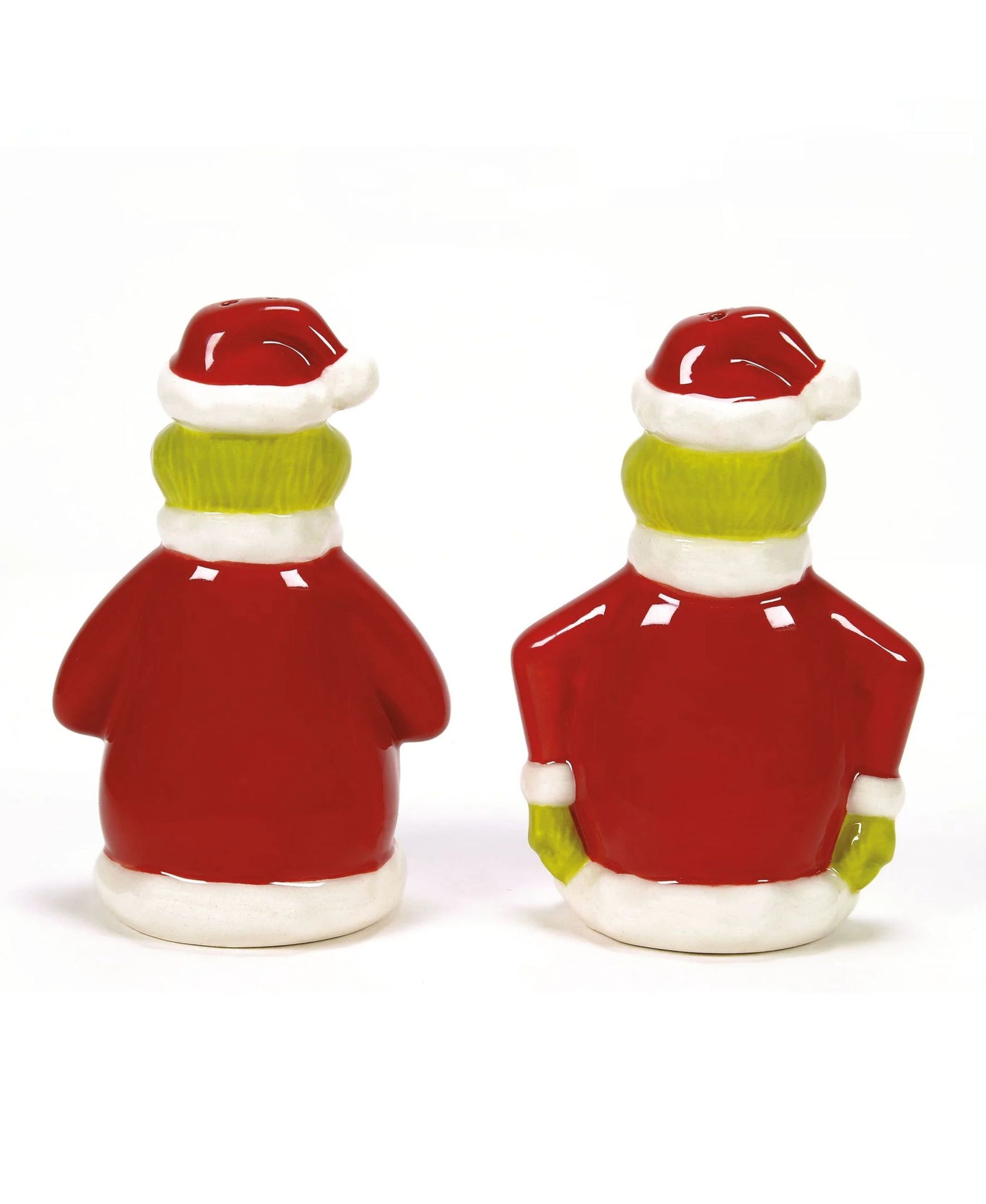 Jim Shore Naughty/Nice Grinch Salt & Pepper Shakers