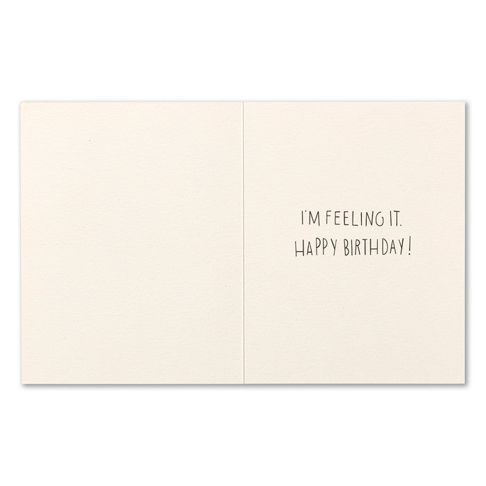 Compendium New Year, New Vibe Birthday Card