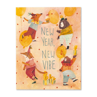 Compendium New Year, New Vibe Birthday Card