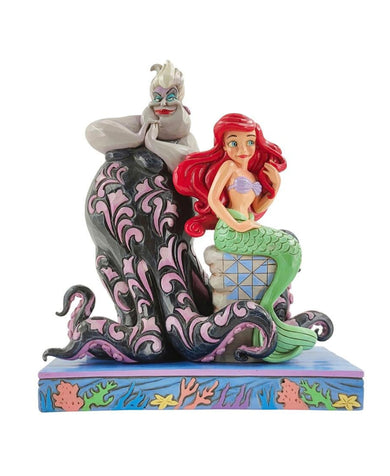 Jim Shore Disney 'Wicked and Wishful' Ariel & Ursula Figurine