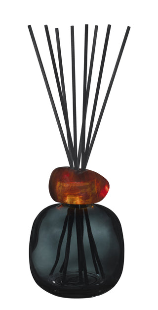 Maison Berger Mineral Black & Amber Reed Diffuser with Blue Seduction
