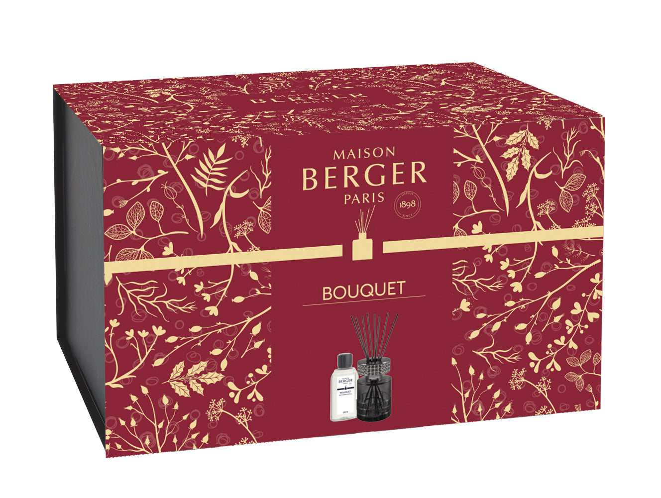Celebration Bouquet Reed Diffuser Vanilla Magnificence - Black - Maison Berger