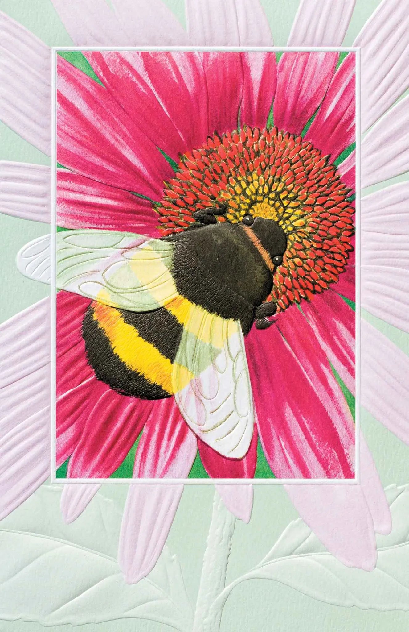 Pumpernickle Bumble Bee Thank You Card