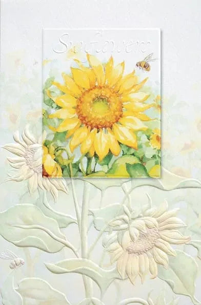 Pumpernickle Sunflower Field Birthday Card