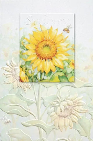 Pumpernickle Sunflower Field Birthday Card