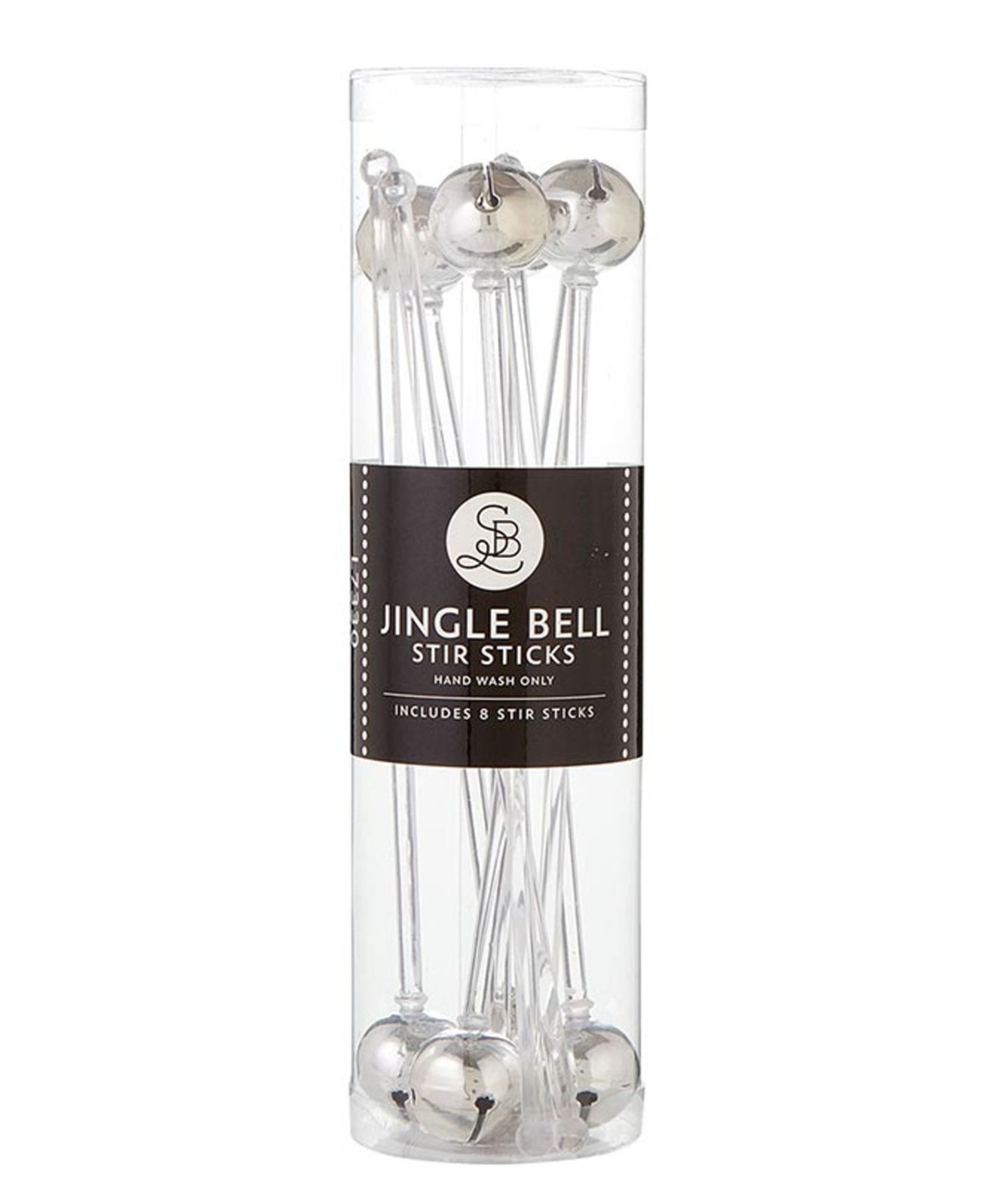 Santa Barbara Jingle Bell Stir Sticks