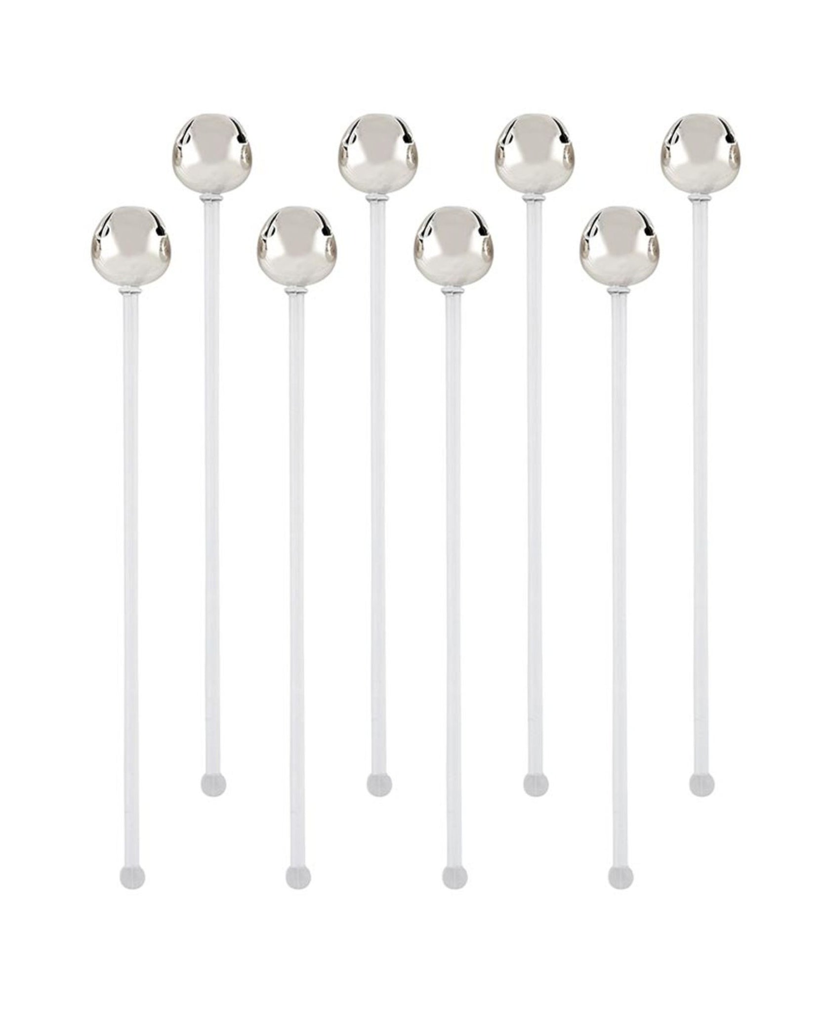 Santa Barbara Jingle Bell Stir Sticks