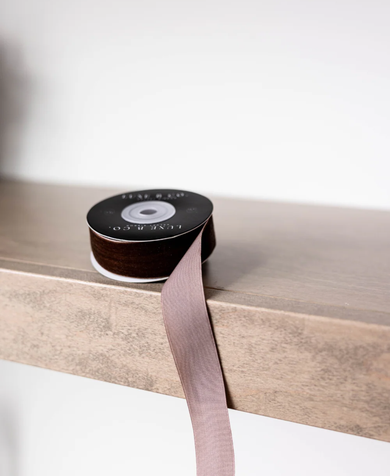 Luxe B Co. Brown Velvet Ribbon Medium