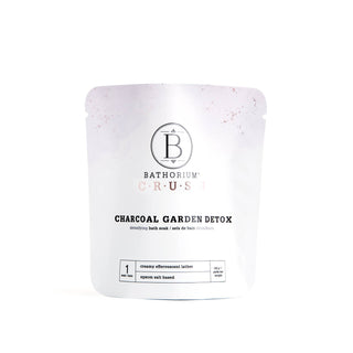 Bathorium Charcoal Garden Detox Crush Bath Soak 120g