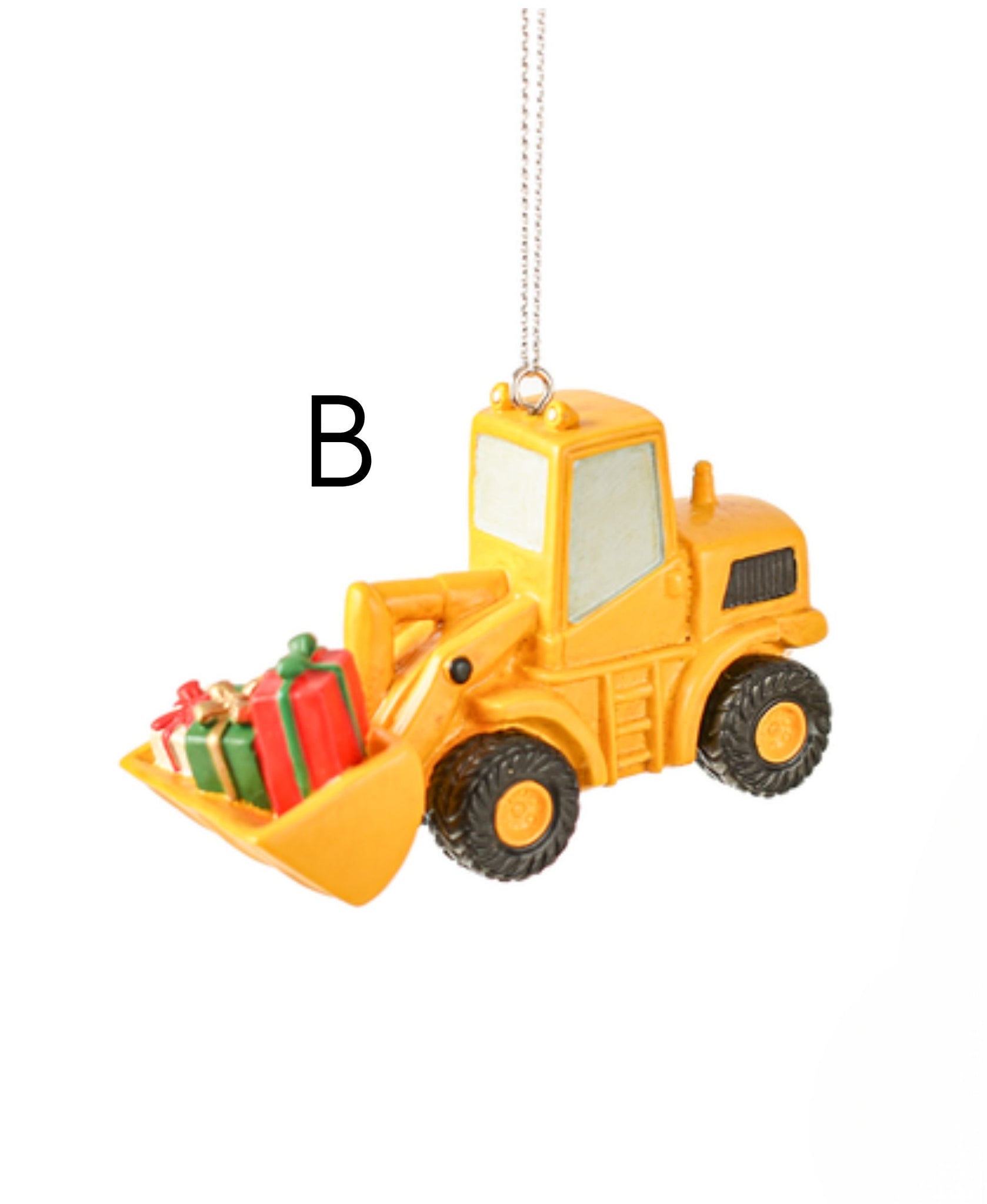 Construction Equipment Ornaments
