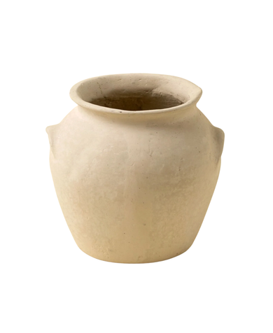 Milos Paper Mache Urn - Large