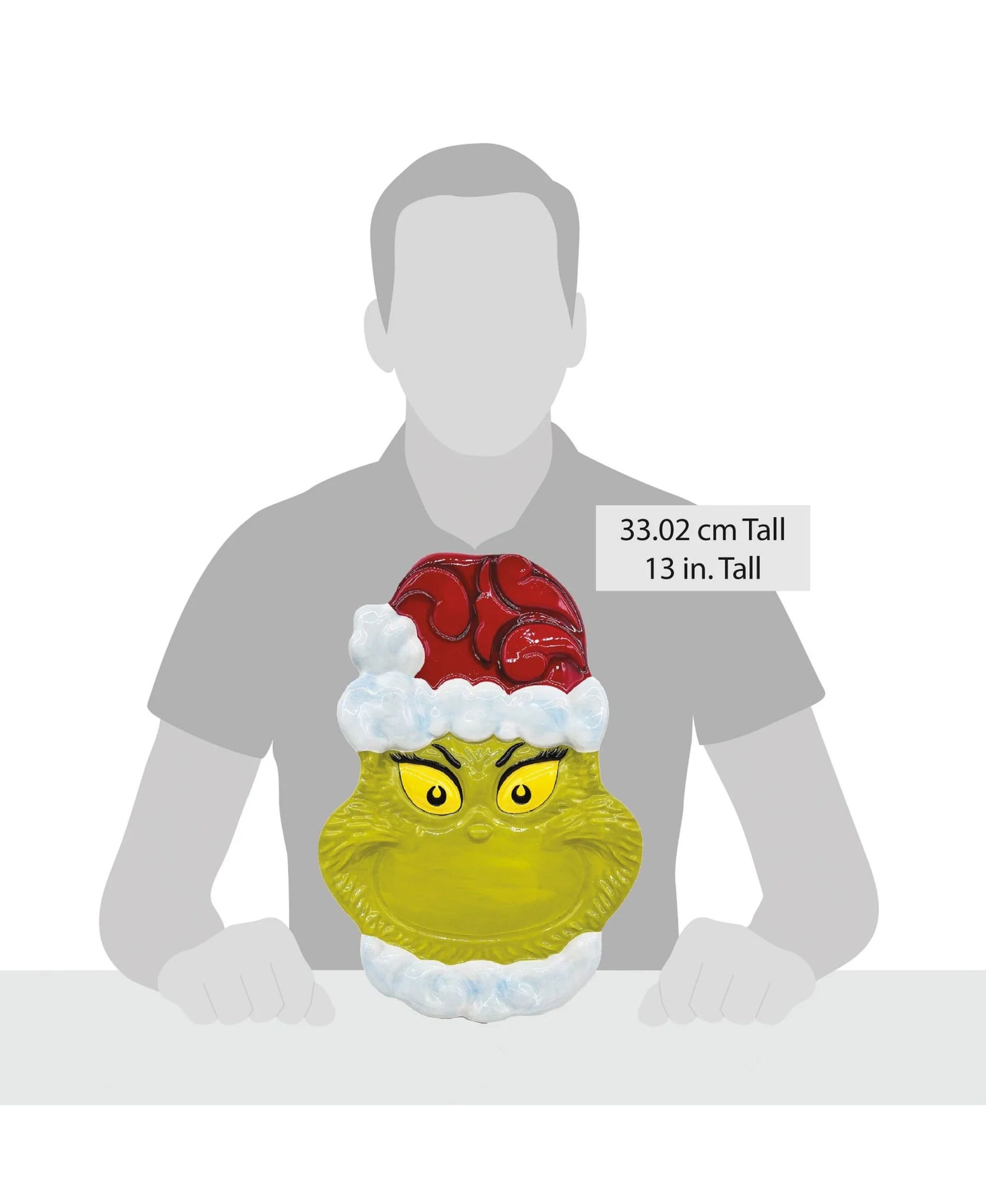 Jim Shore Happy Grinch Serving Platter