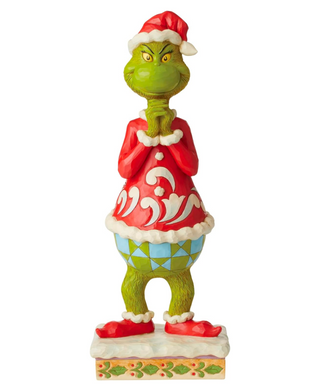 Jim Shore Grinch with Hands Clenched Figurine