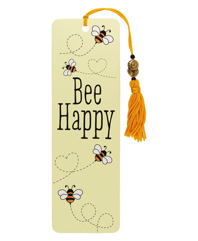 Peter Pauper Press Bee Happy Beaded Bookmark