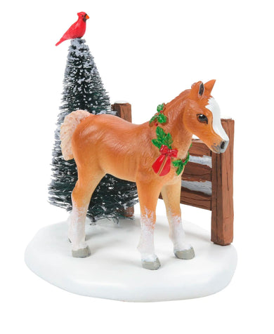 Department 56 Village Accessories Cardinal Christmas Pony