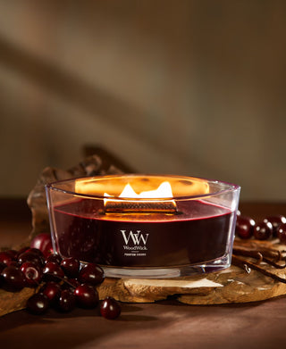 WoodWick Phantom Cherry Candle - Ellipse