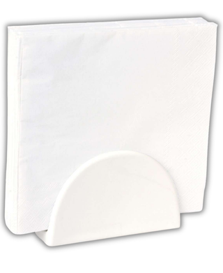 IHR Porcelain Napkin Holder White