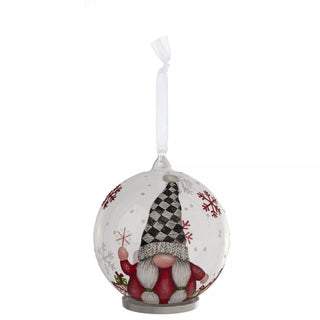 LED Glass Gnome Ornaments