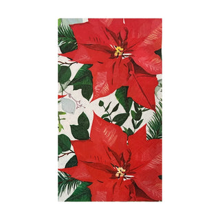 Paper + Design Floral Christmas Guest Towel