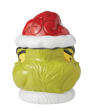 Jim Shore Two-Sided Naughty & Nice Grinch Cookie Jar