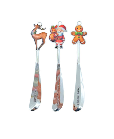 Holiday Cheese Spreaders