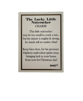 The Lucky Little Nutcracker Charm