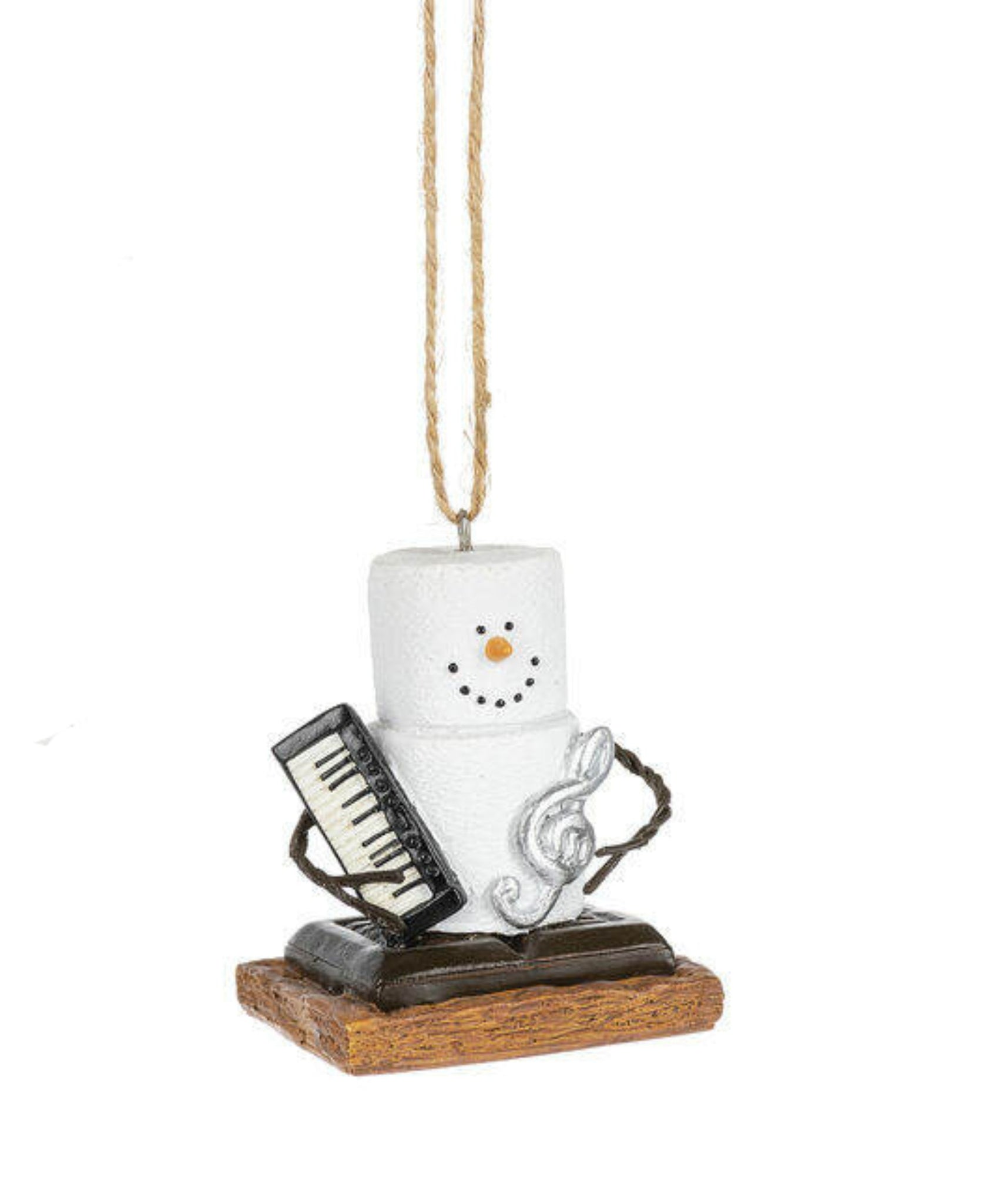 S'Mores Musical Keyboards Ornaments