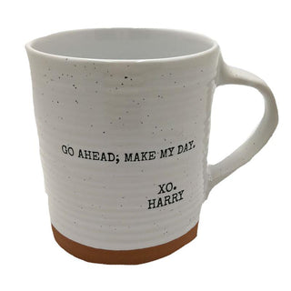 Go Ahead, Make My Day XO Harry Quote Mug