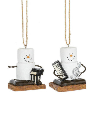 S'Mores Musical Keyboards Ornaments