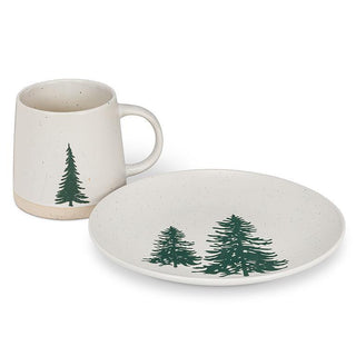 Small Plate With Trees