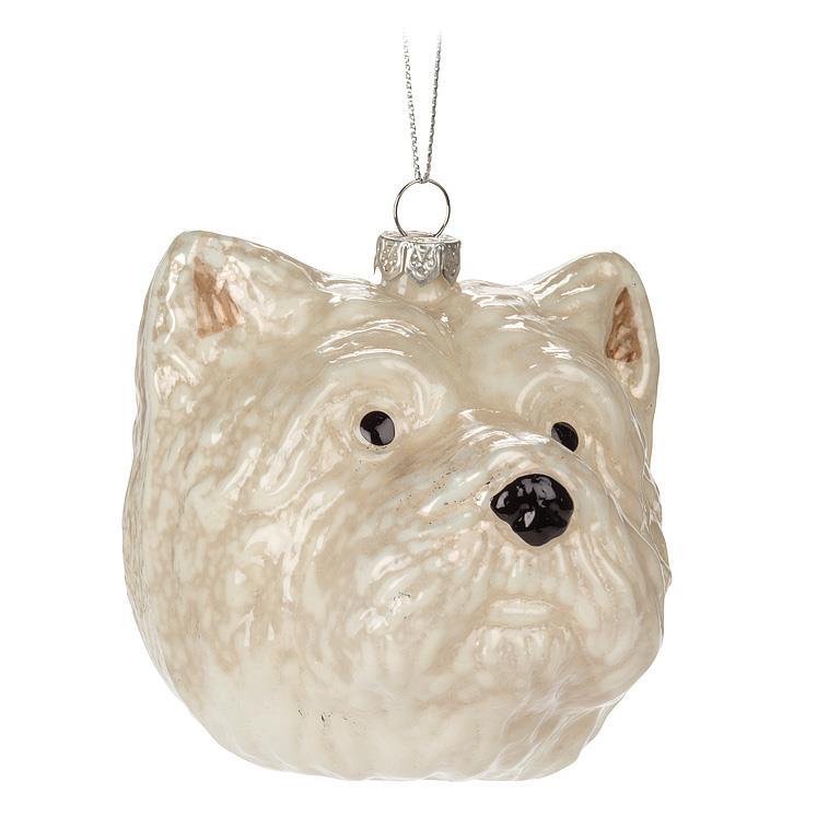 Westie Face Ornament