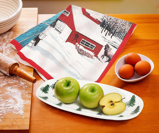 Fir Tree Long Oval Platter