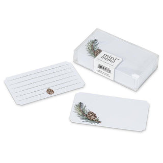 Pinecone Mini Note Cards