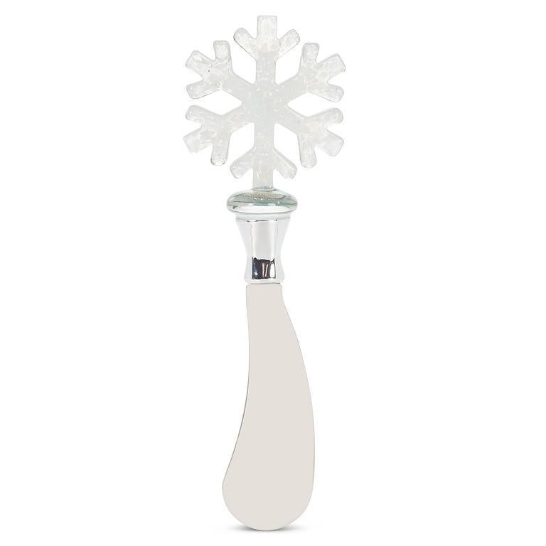 Snowflake Topped Spreaders 2/Set
