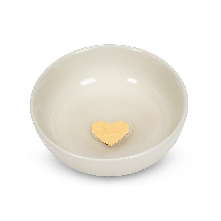 Mini Bowl With Gold Heart