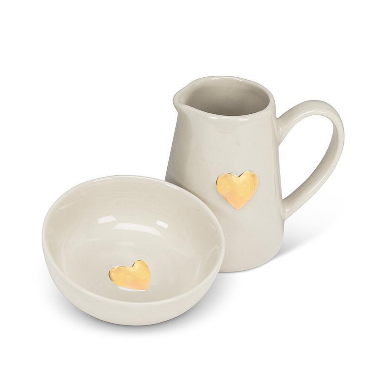 Mini Bowl With Gold Heart
