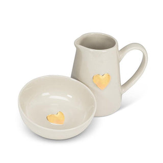 Mini Bowl With Gold Heart