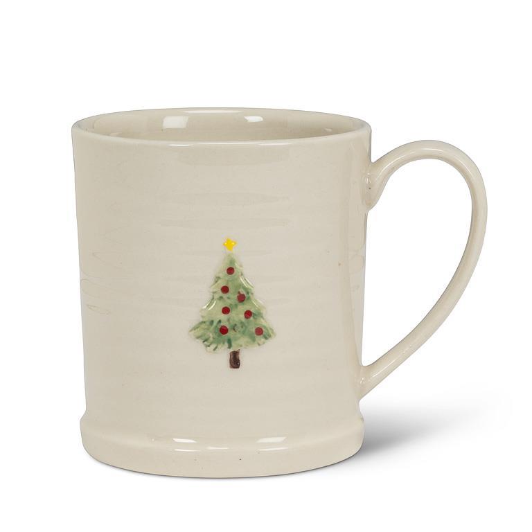 Holiday Tree Rimmed Mug by Abbott Collection