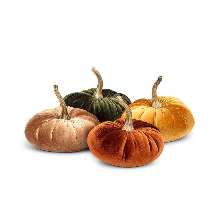 Velvet Pumpkins  - Small