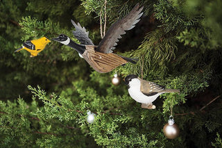 Flying Canada Goose Ornament