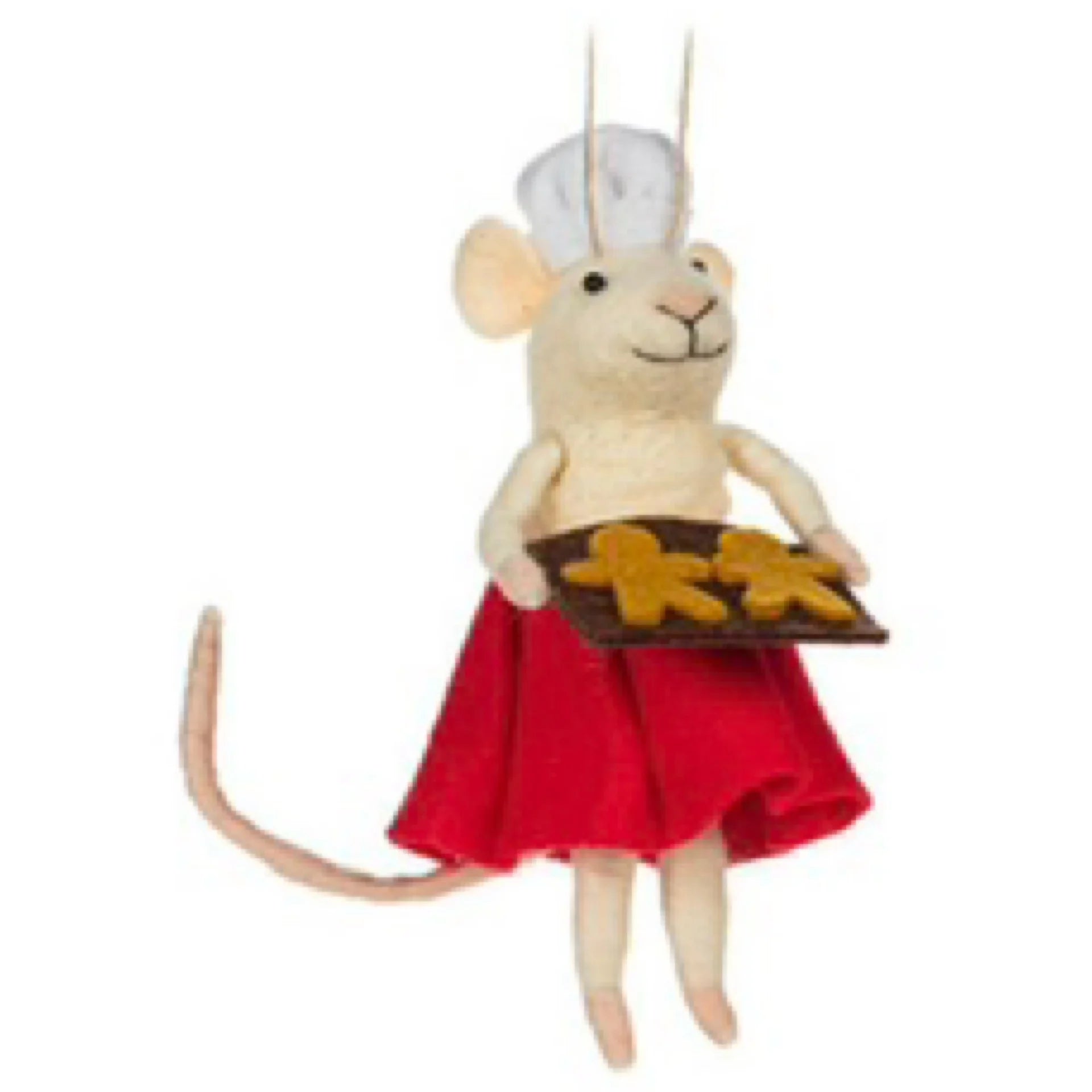 Baker Mouse Ornament