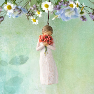 Willow Tree Surrounded By Love Ornament