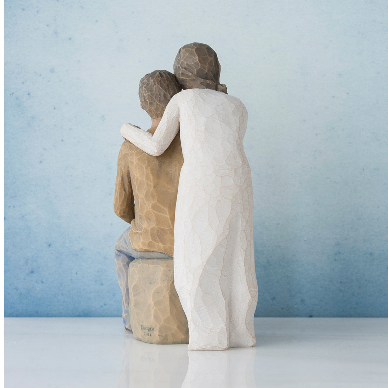 Willow Tree You & Me Figurine - Darker Skin Tone and Hair Colour