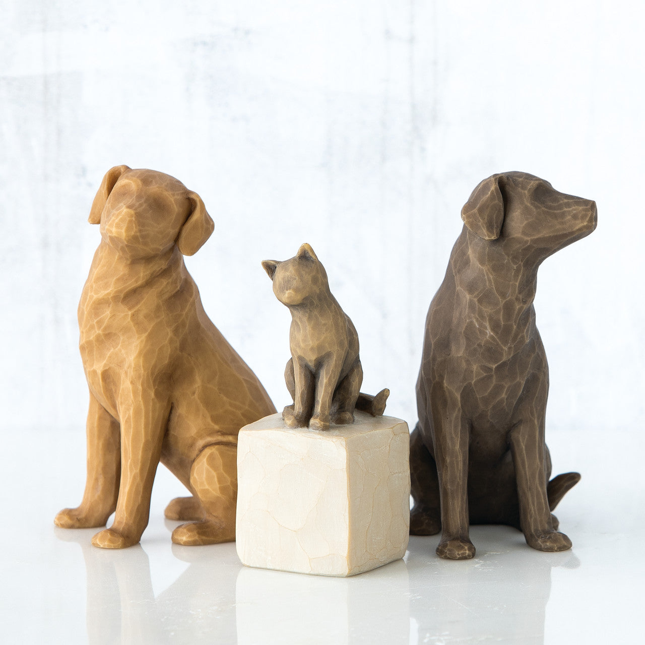 Willow Tree Love My Dog (Light) Figurine