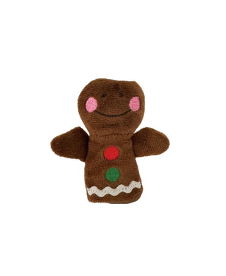 Gingerbread Man Finger Puppet