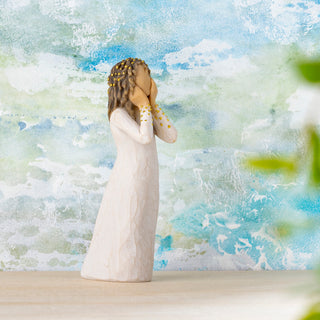 Willow Tree Littlest Christmas Angel Figurine